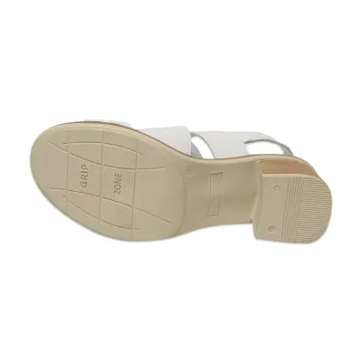 Mammamia D25Ys-2605 Günlük Beyaz Kadın Sandalet - 5