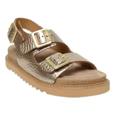Mammamia D25Ys-2630Z Günlük Bronz Kadın Sandalet - 1