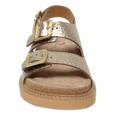 Mammamia D25Ys-2630Z Günlük Bronz Kadın Sandalet - 3