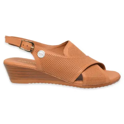 Mammamia D25Ys-2730Z Günlük Taba Kadın Sandalet - 2