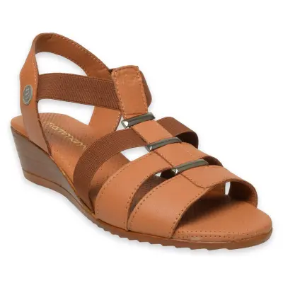 Mammamia D25Ys-2735Z Günlük Taba Kadın Sandalet - 1