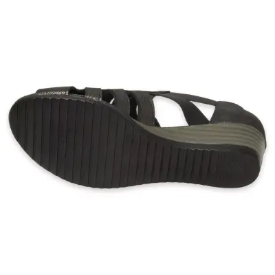 Mammamia D25Ys-2740Z Günlük Metalik Kadın Sandalet - 5