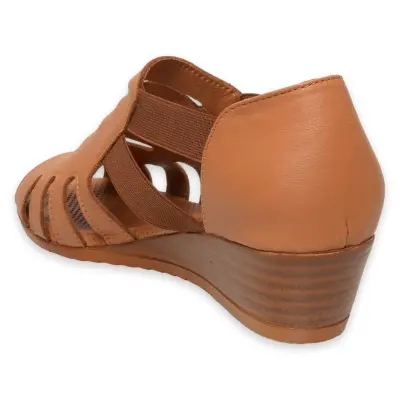 Mammamia D25Ys-2740Z Günlük Taba Kadın Sandalet - 4