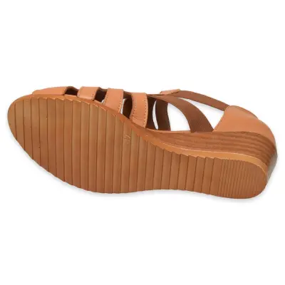 Mammamia D25Ys-2740Z Günlük Taba Kadın Sandalet - 5