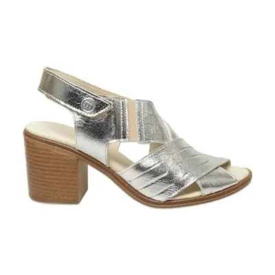 Mammamia D25Ys-2830 Günlük Kalin Topuklu Bakır Kadın Sandalet - 2