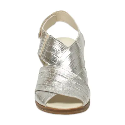 Mammamia D25Ys-2830 Günlük Kalin Topuklu Bakır Kadın Sandalet - 3