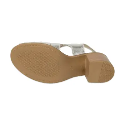 Mammamia D25Ys-2830 Günlük Kalin Topuklu Bakır Kadın Sandalet - 5