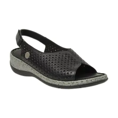 Mammamia D25Ys-2870 Günlük Siyah Kadın Sandalet 