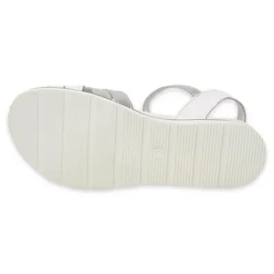 Mammamia D25Ys-2910 Günlük Beyaz Kadın Sandalet - 5
