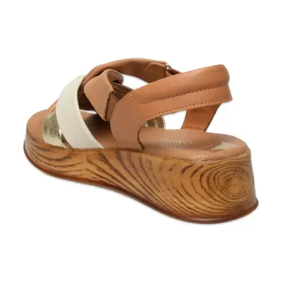 Mammamia D25Ys-5115Z Günlük Taba Kadın Sandalet - 4