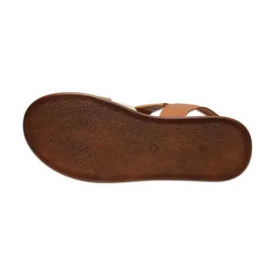 Mammamia D25Ys-5115Z Günlük Taba Kadın Sandalet - 5