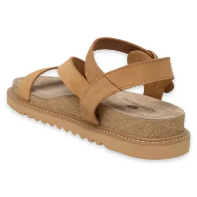Mammamia D25Ys-5240Z Günlük Camel Kadın Sandalet - 4
