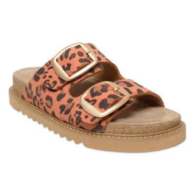 Mammamia D25Yt-1445 Günlük Leopar Kadın Terlik - 1