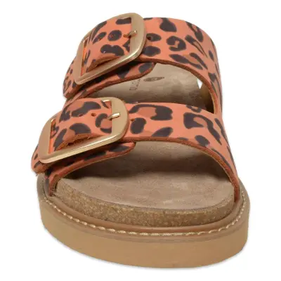 Mammamia D25Yt-1445 Günlük Leopar Kadın Terlik - 3