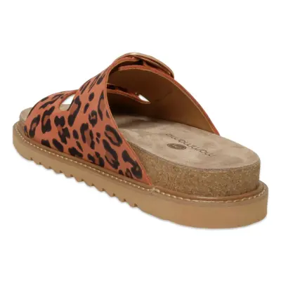 Mammamia D25Yt-1445 Günlük Leopar Kadın Terlik - 4