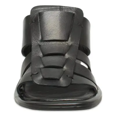 Mammamia D25Yt-1540Z Günlük Siyah Kadın Terlik - 3