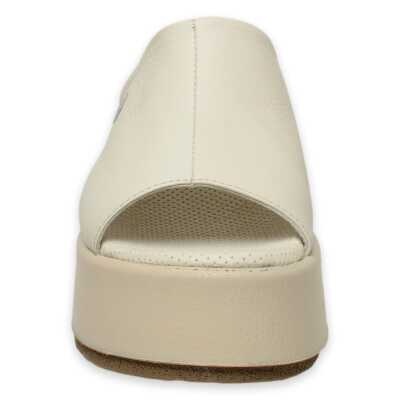 Mammamia D25Yt-1565Z Günlük Krem Kadın Terlik - Mammamia (1)