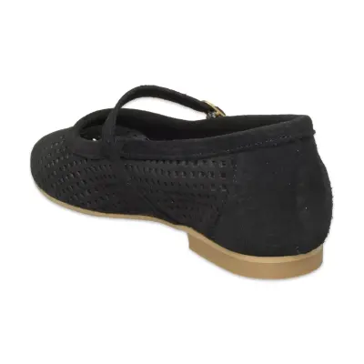 Mammamia D26Ya-260 Günlük Siyah Kadın Babet - 4