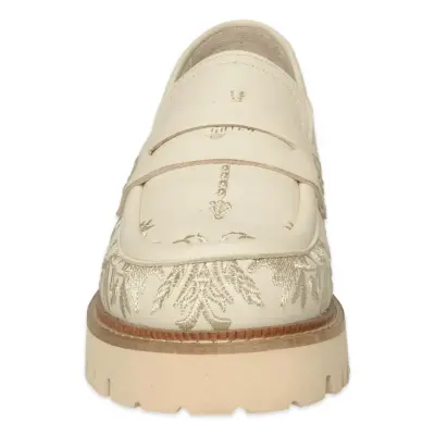 Mammamia D26Ya-3620 Günlük Krem Kadın Ayakkabı - 3