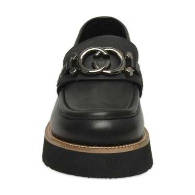 Mammamia D26Ya-3765Z Günlük Siyah Kadın Ayakkabı - 3