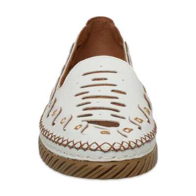 Mammamia D26Ya-655Z Günlük Beyaz Kadın Ayakkabı - 3