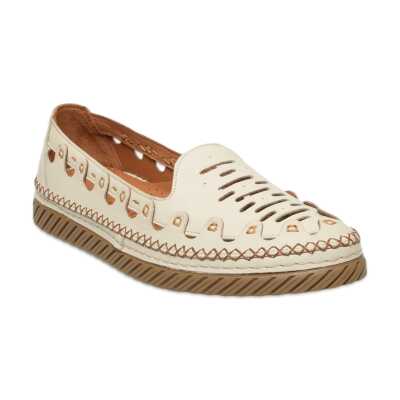 Mammamia D26Ya-655Z Günlük Krem Kadın Ayakkabı - Mammamia