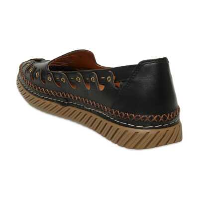 Mammamia D26Ya-655Z Günlük Siyah Kadın Ayakkabı - 4