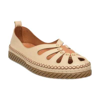 Mammamia D26Ya-665Z Günlük Bej Kadın Ayakkabı - Mammamia