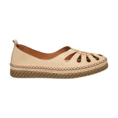 Mammamia D26Ya-665Z Günlük Bej Kadın Ayakkabı - Mammamia (1)