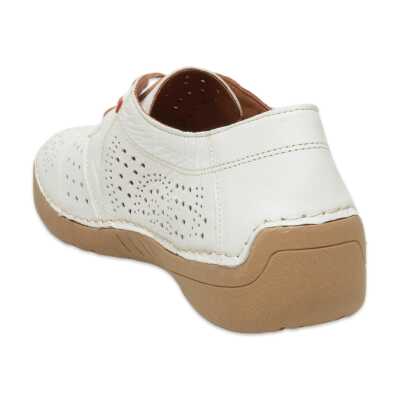 Mammamia D26Ya-7550Z Günlük Beyaz Kadın Ayakkabı - 4