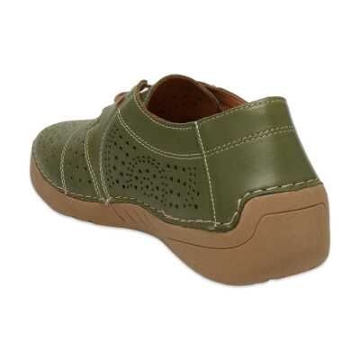 Mammamia D26Ya-7550Z Günlük Haki Kadın Ayakkabı - 4