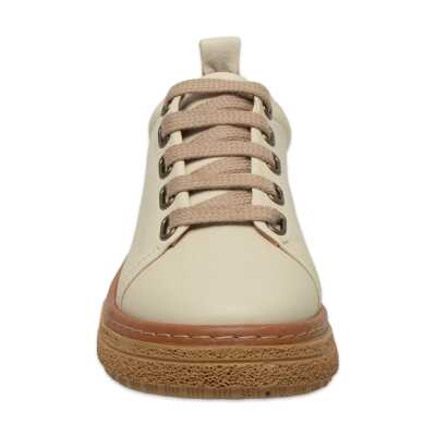 Mammamia D26Ya-7750Z Günlük Krem Kadın Ayakkabı - 3