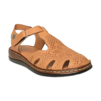 Mammamia D26Ys-2360 Günlük Taba Kadın Sandalet - 1