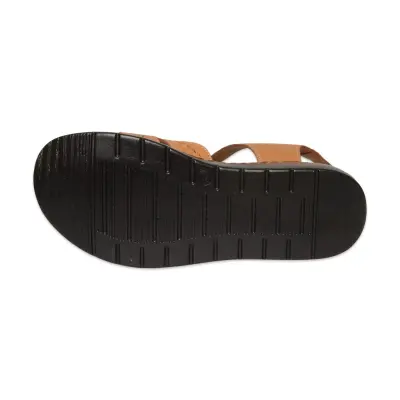 Mammamia D26Ys-2360 Günlük Taba Kadın Sandalet - 5