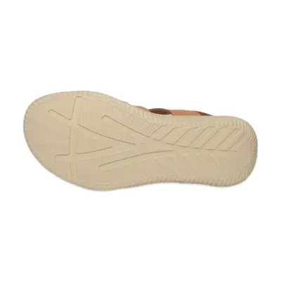 Mammamia D26Ys-2375 Günlük Taba Kadın Sandalet - 5
