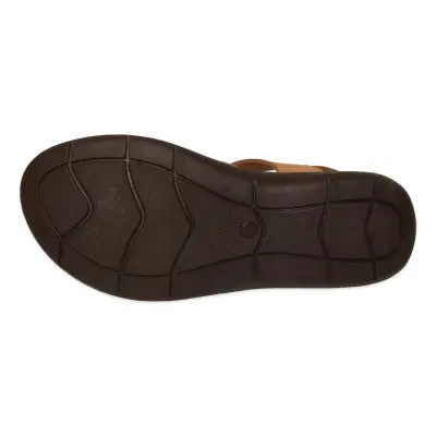 Mammamia D26Ys-2415 Günlük Taba Kadın Sandalet - 5
