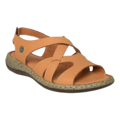 Mammamia D26Ys-2420 Günlük Taba Kadın Sandalet 