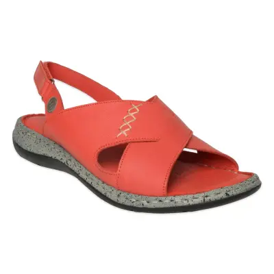 Mammamia D26Ys-2425 Günlük Kırmızı Kadın Sandalet - 1