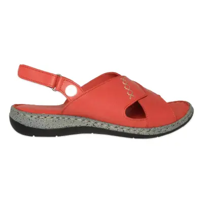 Mammamia D26Ys-2425 Günlük Kırmızı Kadın Sandalet - Mammamia (1)
