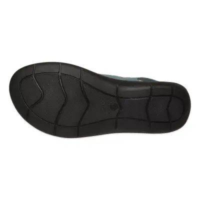 Mammamia D26Ys-2425 Günlük Mavi Kadın Sandalet - 5