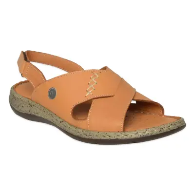 Mammamia D26Ys-2425 Günlük Taba Kadın Sandalet 