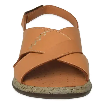 Mammamia D26Ys-2425 Günlük Taba Kadın Sandalet - 3