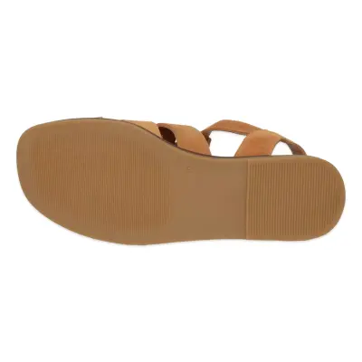 Mammamia D26Ys-2515 Günlük Kahverengi Kadın Sandalet - 5