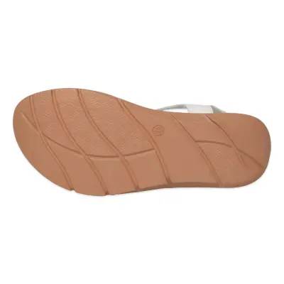 Mammamia D26Ys-2590 Günlük Beyaz Kadın Sandalet - 5