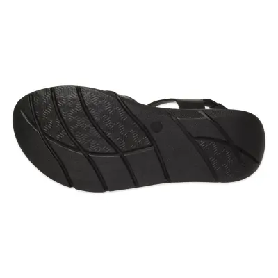 Mammamia D26Ys-2590 Günlük Siyah Kadın Sandalet - 5
