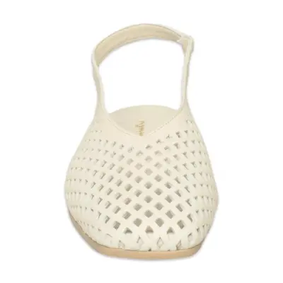 Mammamia D26Ys-2700 Günlük Krem Kadın Sandalet - 3