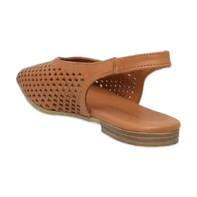 Mammamia D26Ys-2700 Günlük Taba Kadın Sandalet - 4
