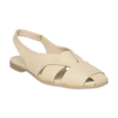 Mammamia D26Ys-2705 Günlük Krem Kadın Babet 