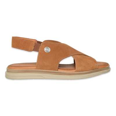 Mammamia D26Ys-2710 Günlük Taba Kadın Sandalet - Mammamia (1)
