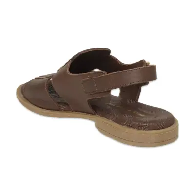 Mammamia D26Ys-2780 Günlük Kahverengi Kadın Sandalet - 4